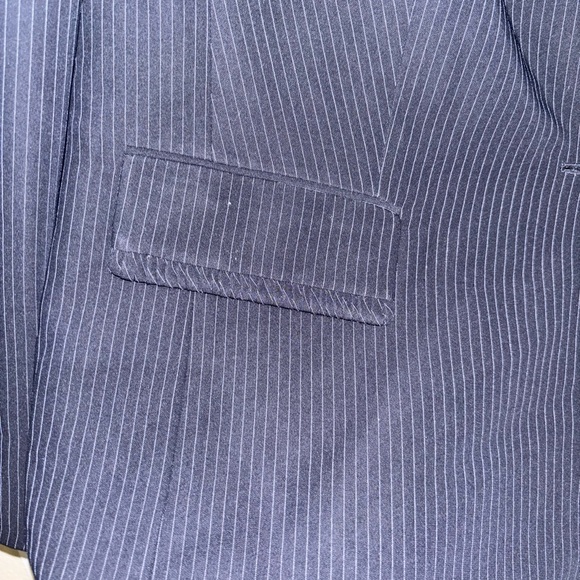 TAHARI DARK NAVY Blazer Plus SZ 18W - Picture 7 of 7